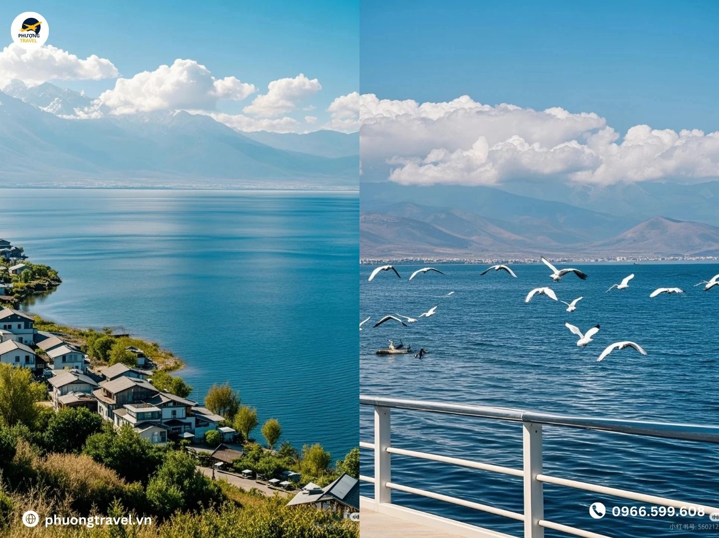 Khám phá Hồ Nhĩ Hải Côn Minh– Chốn hẹn hò của mây trời