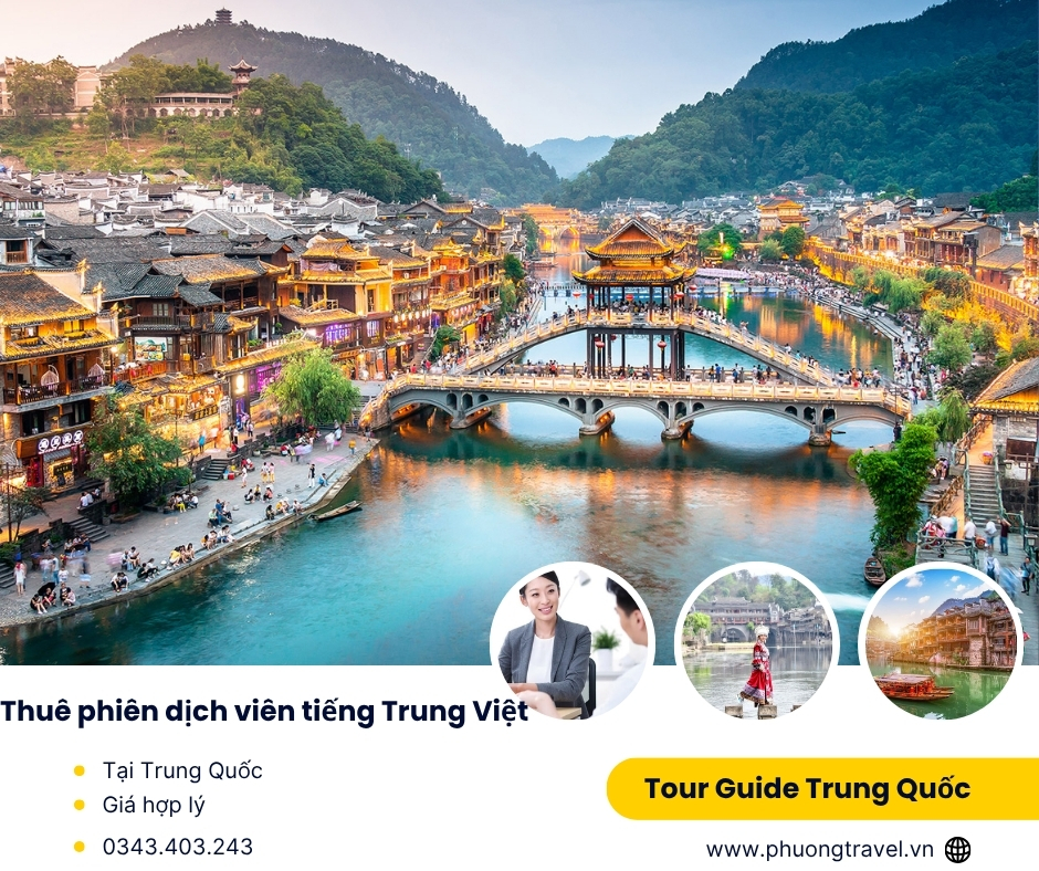 Thuê hướng dẫn và phiên dịch viên du lịch tự túc tour Guide Trung Quốc