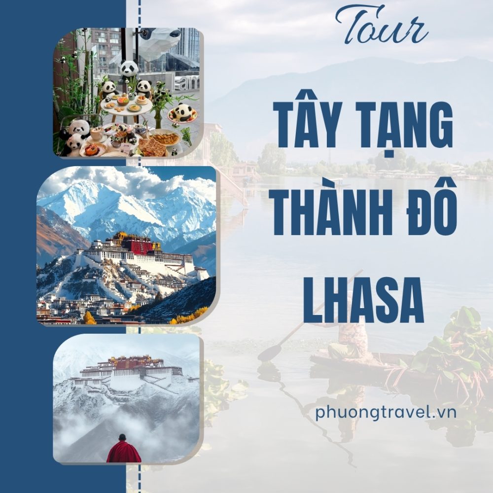 TOUR TÂY TẠNG 6N5Đ: HÀ NỘI - THÀNH ĐÔ - LHASA - ĐƯỜNG BAY