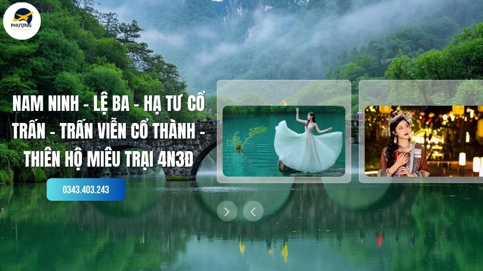 NAM NINH – LỆ BA – HẠ TƯ CỔ TRẤN - TRẤN VIỄN CỔ THÀNH – THIÊN HỘ MIÊU TRẠI 4N3Đ
