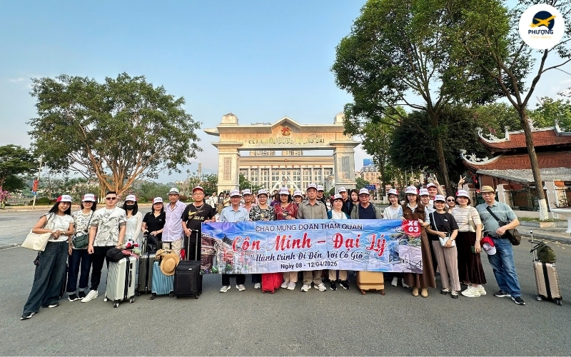 Tour Côn Minh - Đại Hải Thảo Sơn 4N4Đ
