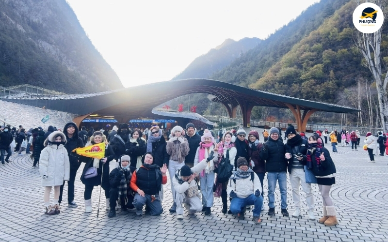 Tour Cửu Trại Câu - Thành Đô- Mạn hoa Trang Viên- Lạc Sơn Đại Phật 6N5Đ
