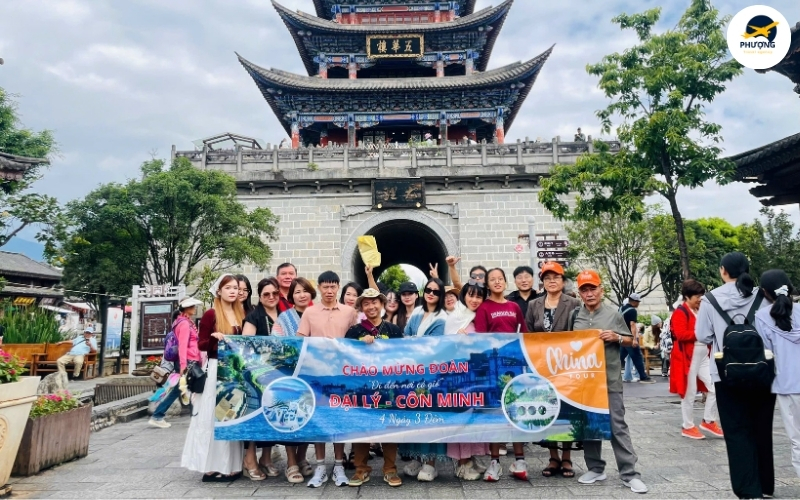Tour Côn Minh Đại Lý 5N4Đ Noshop đường bộ từ Hà Nội