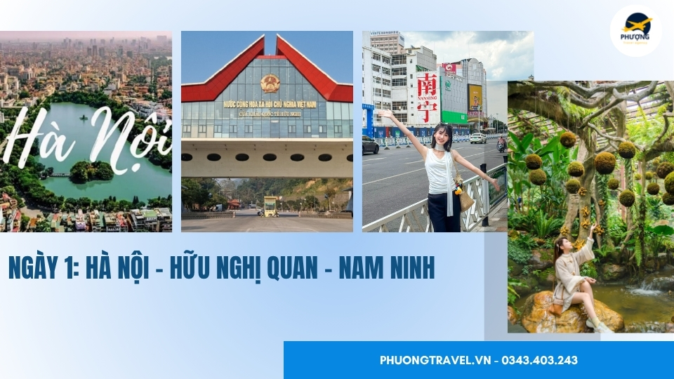 Tour Nam Ninh - Quế Lâm - Dương Sóc 4N3Đ đường bộ từ Hà Nội