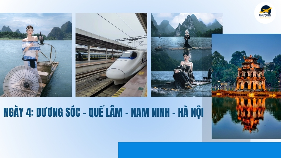 Tour Nam Ninh - Quế Lâm - Dương Sóc 4N3Đ đường bộ từ Hà Nội
