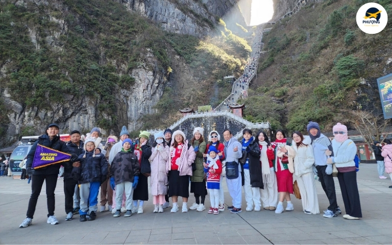 Tour Nam Ninh - Phượng Hoàng cổ trấn - Trương Gia Giới - Phù Dung Trấn 6N5Đ từ Hà Nội